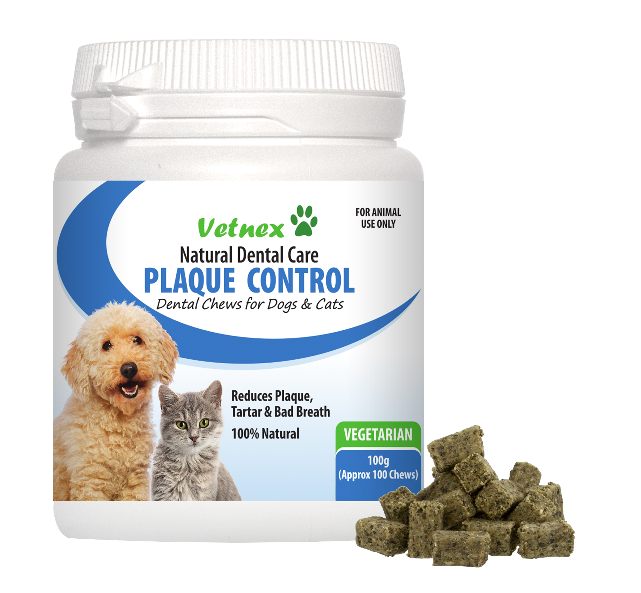 Vetnex Is Launching a New Vegetarian Chew to the Plaque Control Natural Dental Care Range
